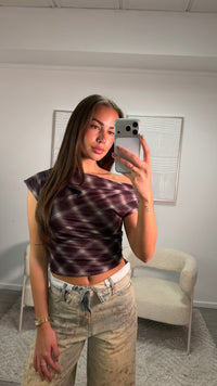 Isabel Top - Bruin