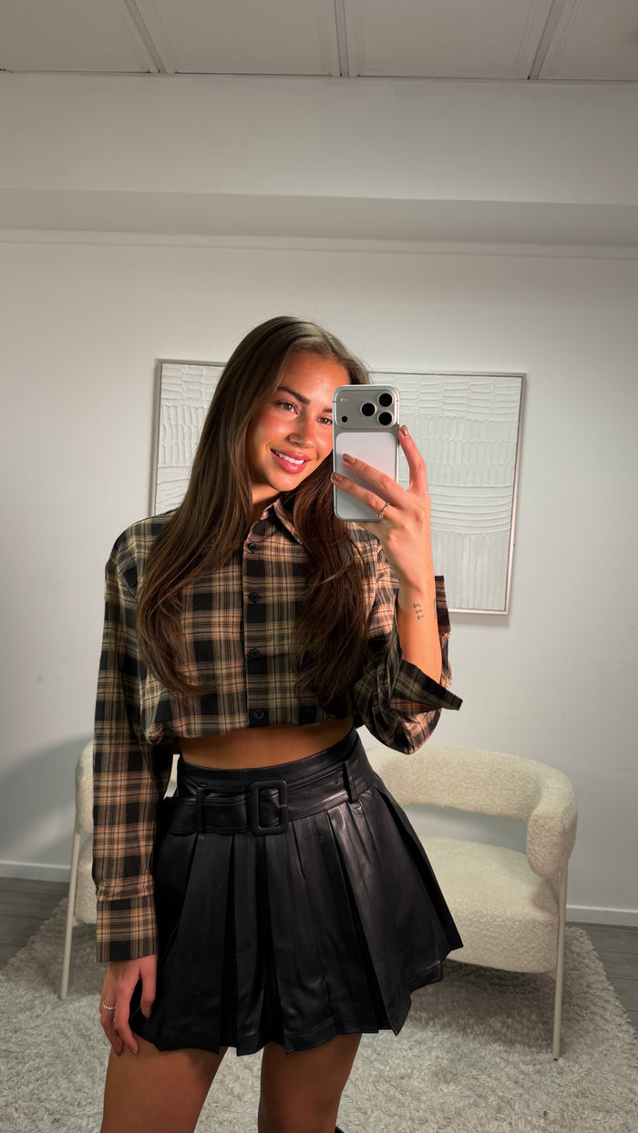 Emily blouse - Bruin