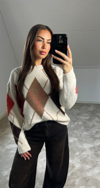 Milou Sweater - Checkered