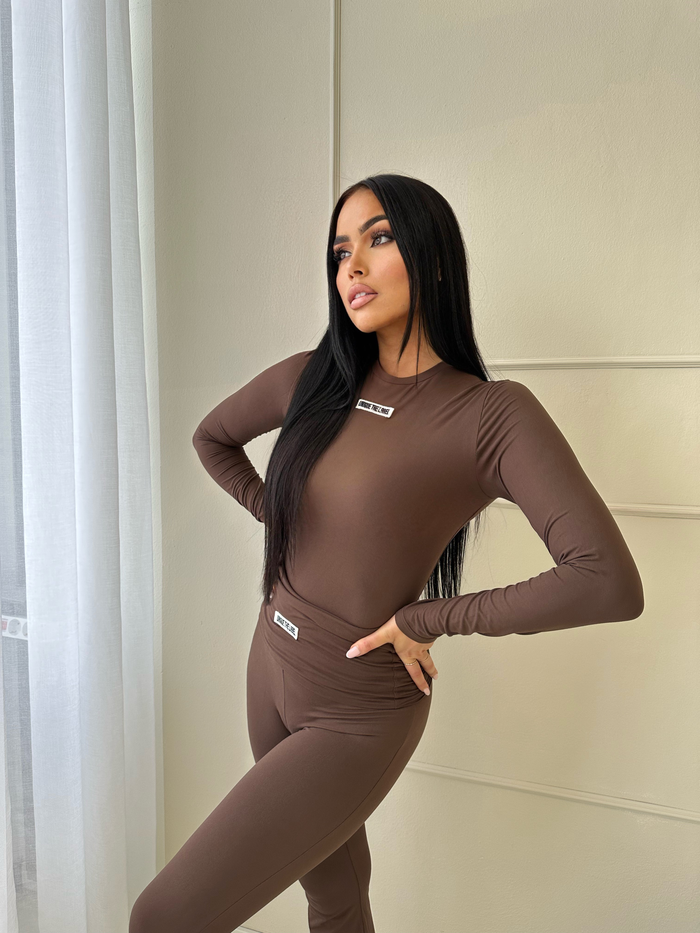 NENA PANTS - CHOCOLATE