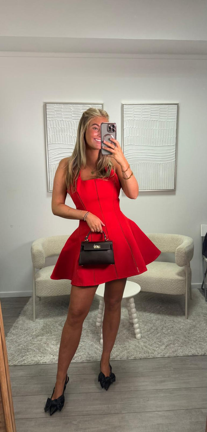 Amber Dress - Red