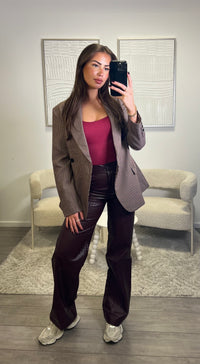 Nina Pants - Bordeaux