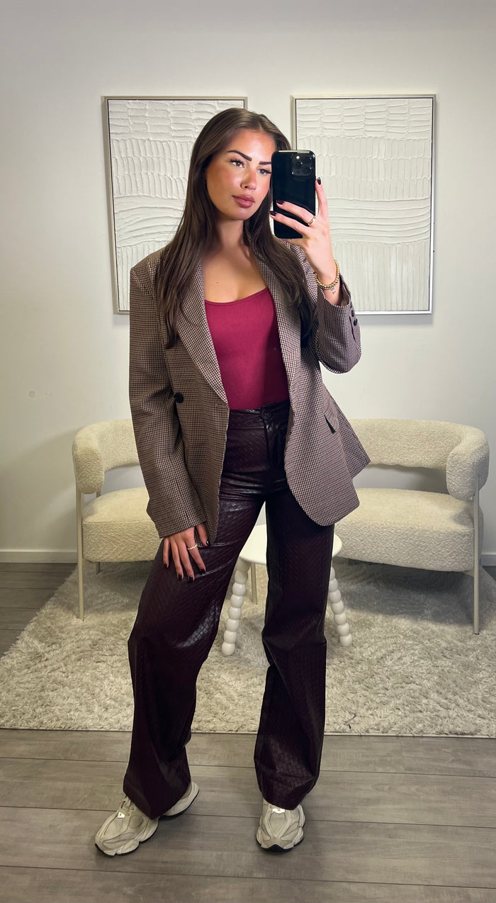 Nina Pants - Bordeaux