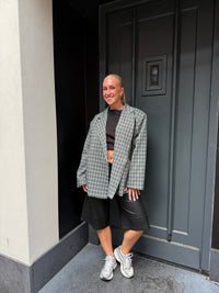 Axelle Blazer - Zwart Blauw