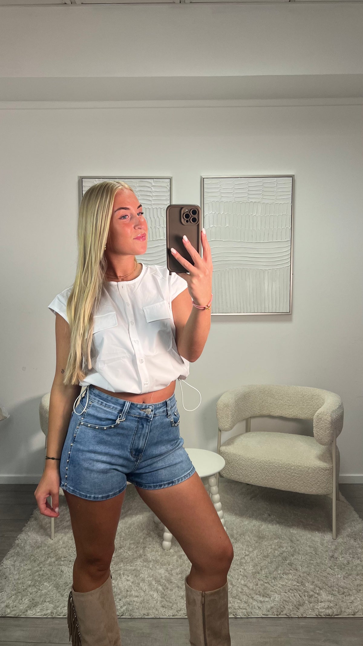 Isis Blouse - White