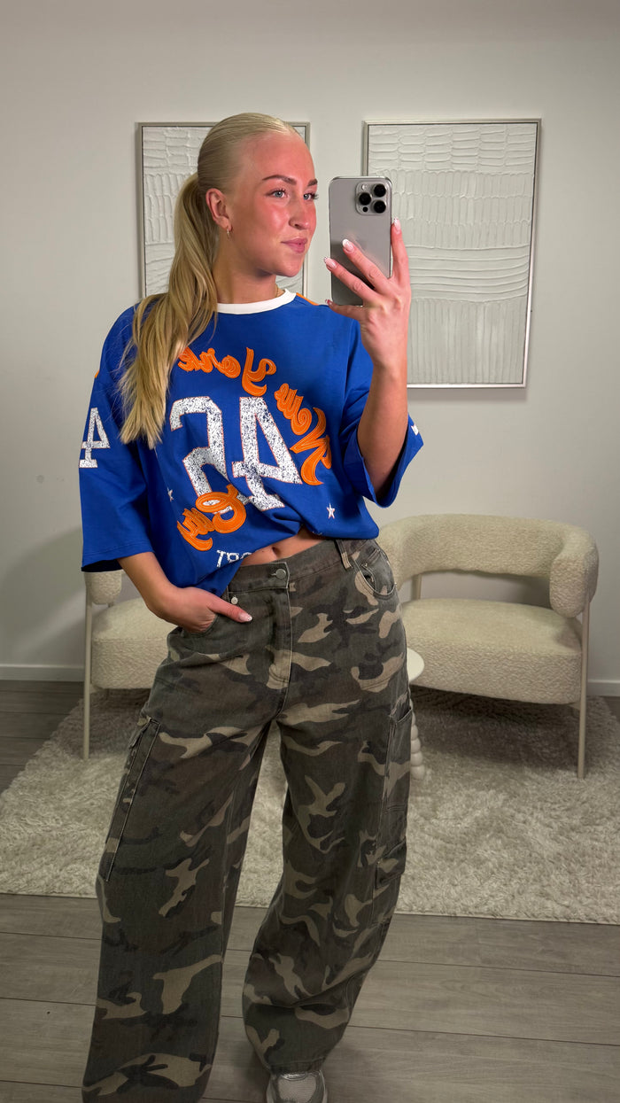 Lieke T-Shirt - Blauw