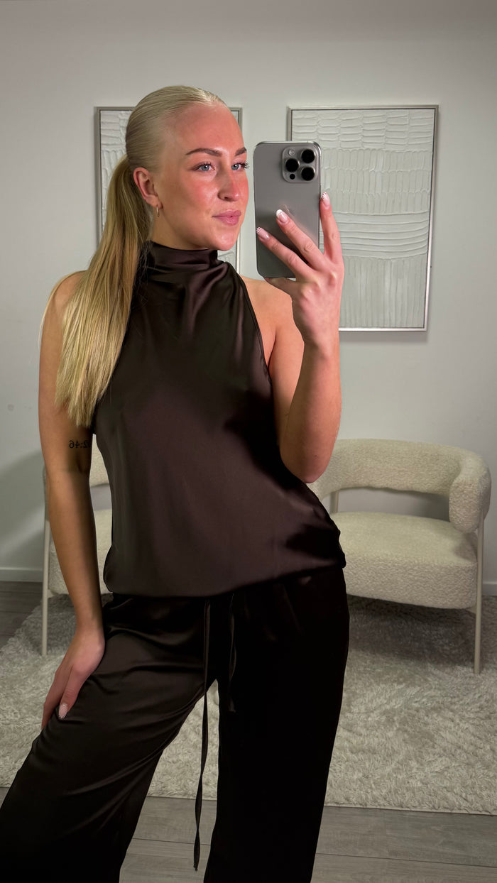 Colette Top - Bruin