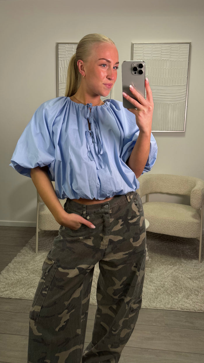 Fenne Blouse - Blauw