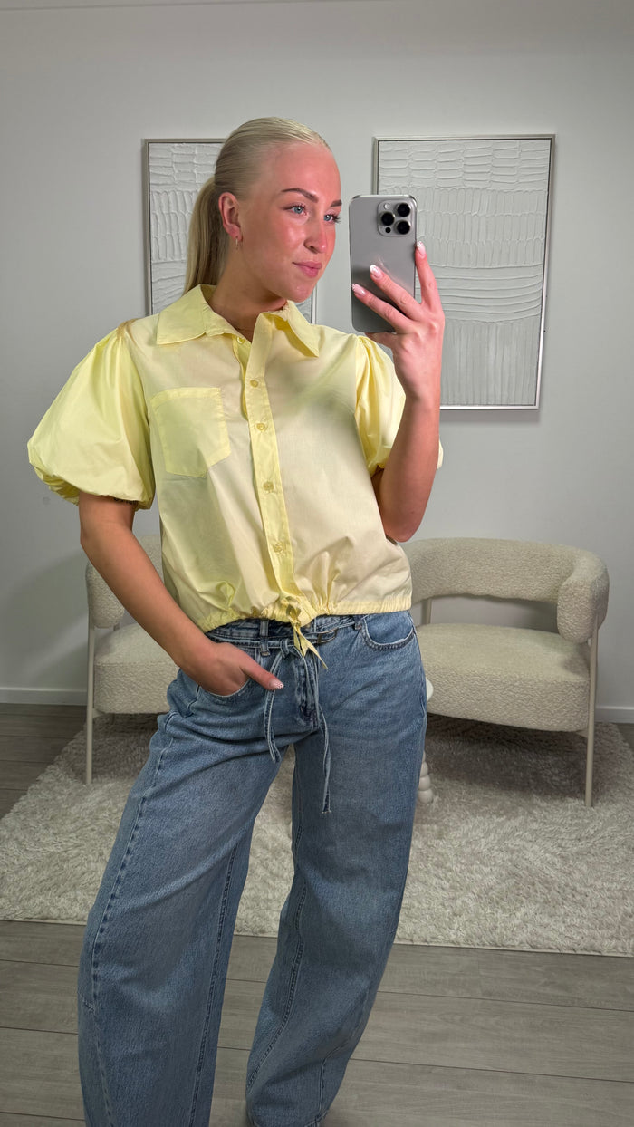 Beau Blouse - Geel