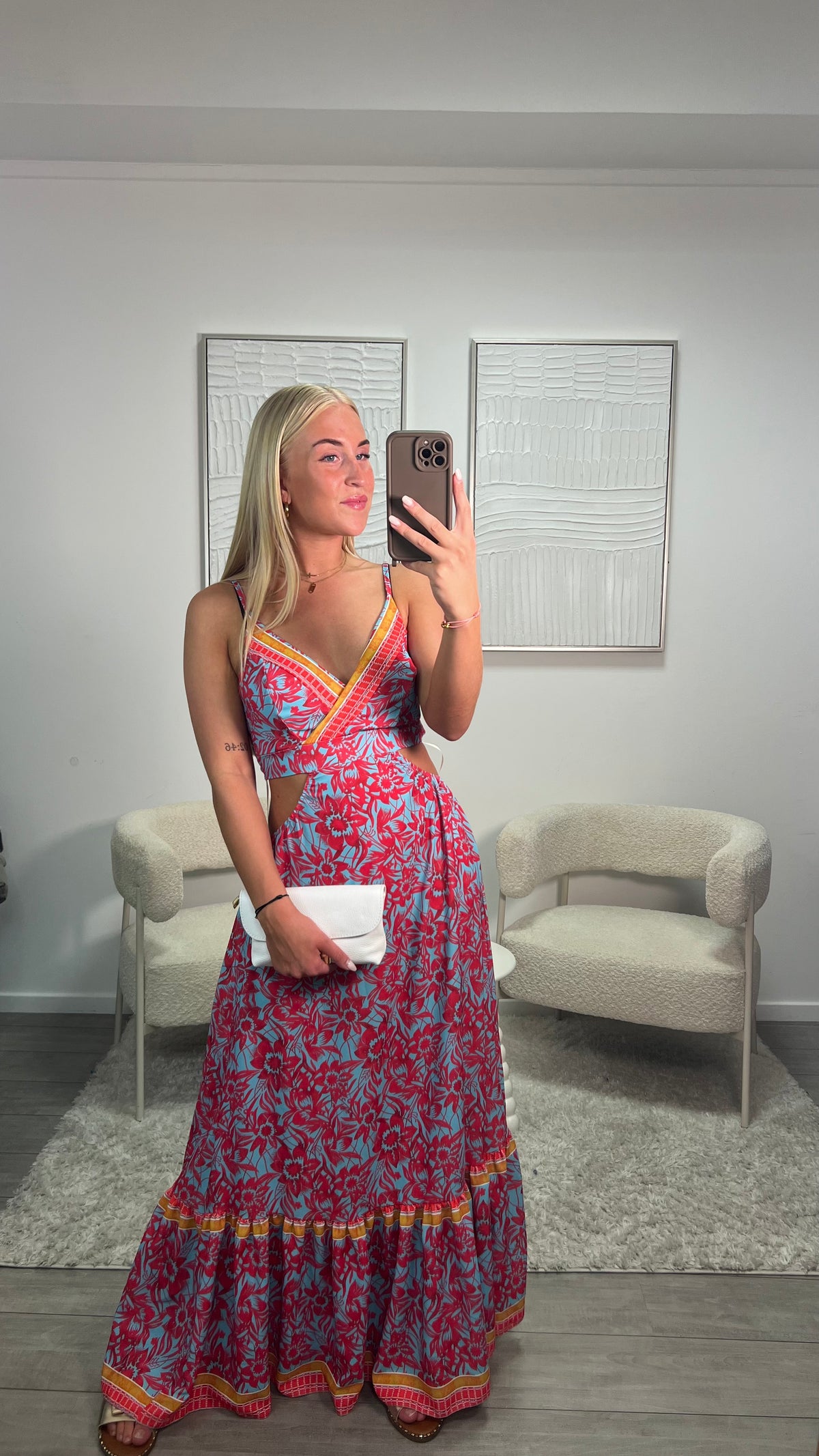 Isaya Dress - Pink