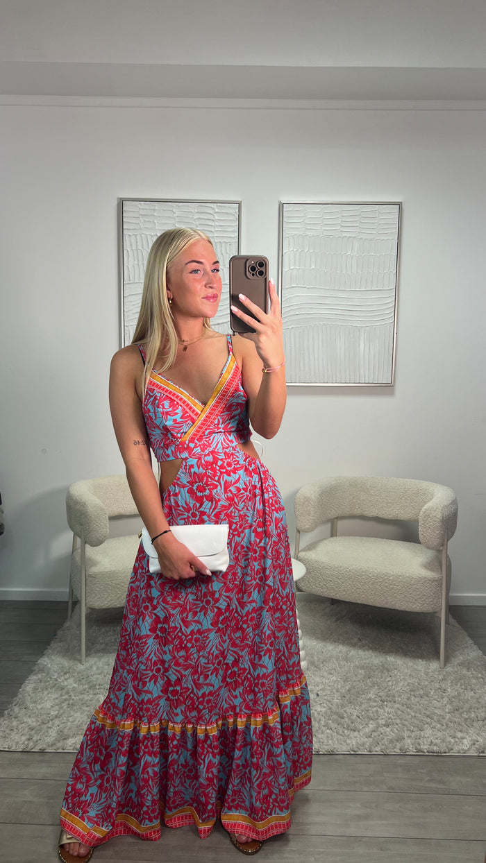 Isaya Dress - Pink