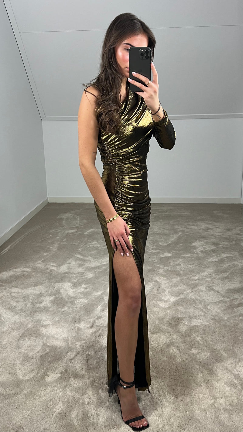 Imani Dress - Gold