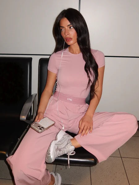 CHELSEA SHORT SLEEVE - VINTAGE PINK