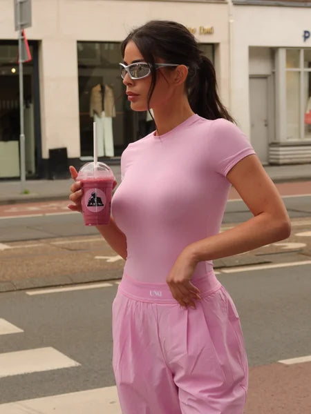 CHELSEA SHORT SLEEVE - BUBBELGUM