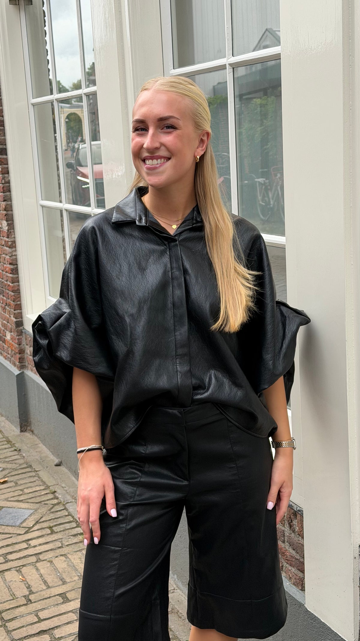 Liza Blouse - Zwart