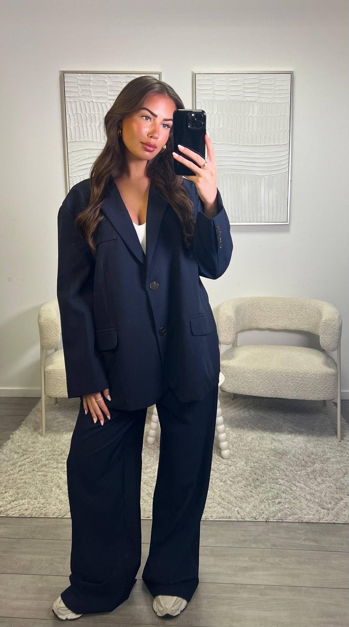 Kayla Pants - Dark Blue