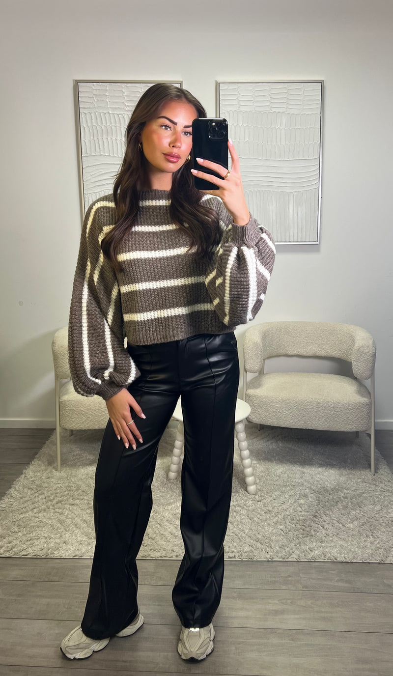 Cici Sweater - Taupe