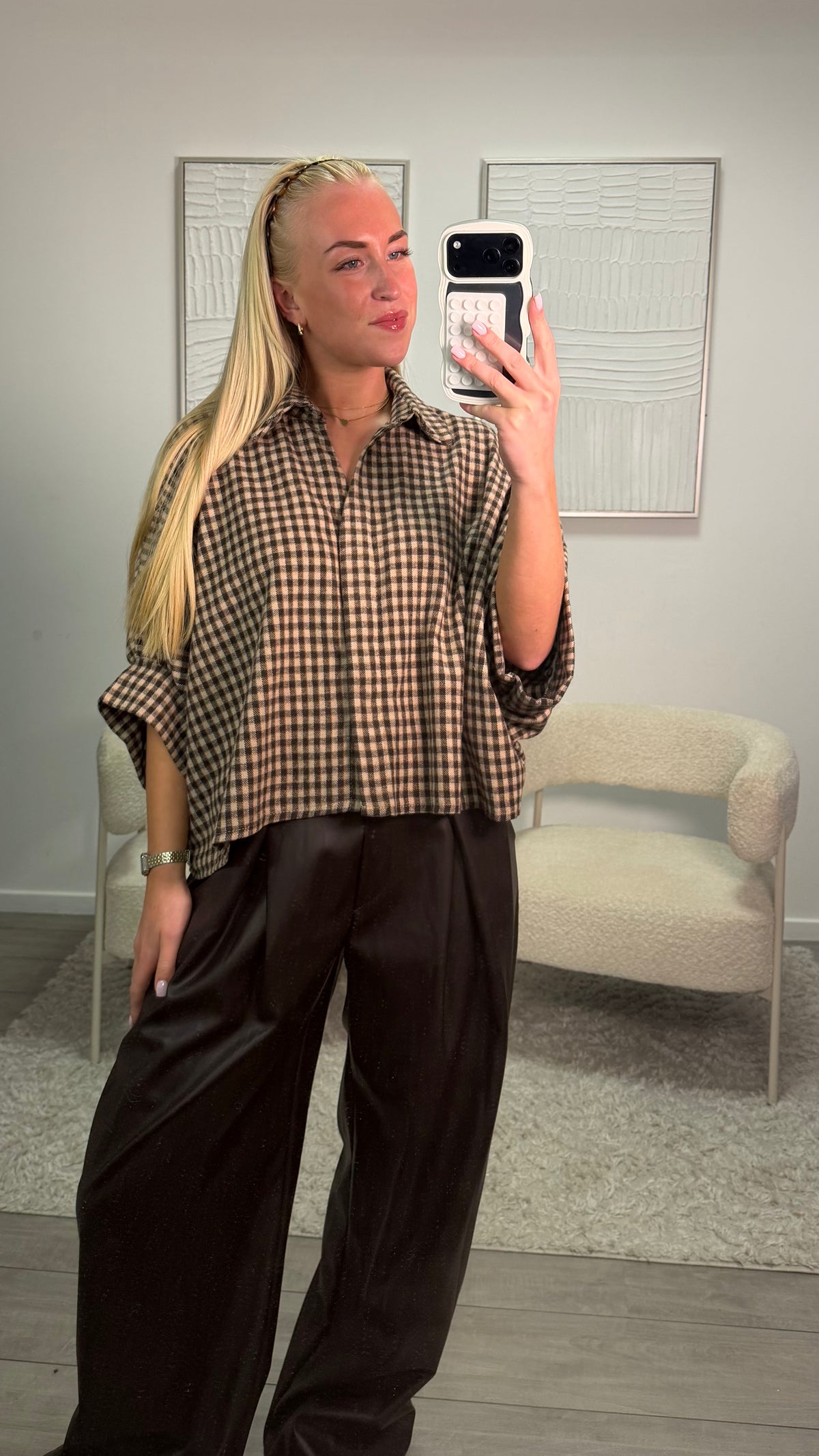 Savaya Blouse - Bruin