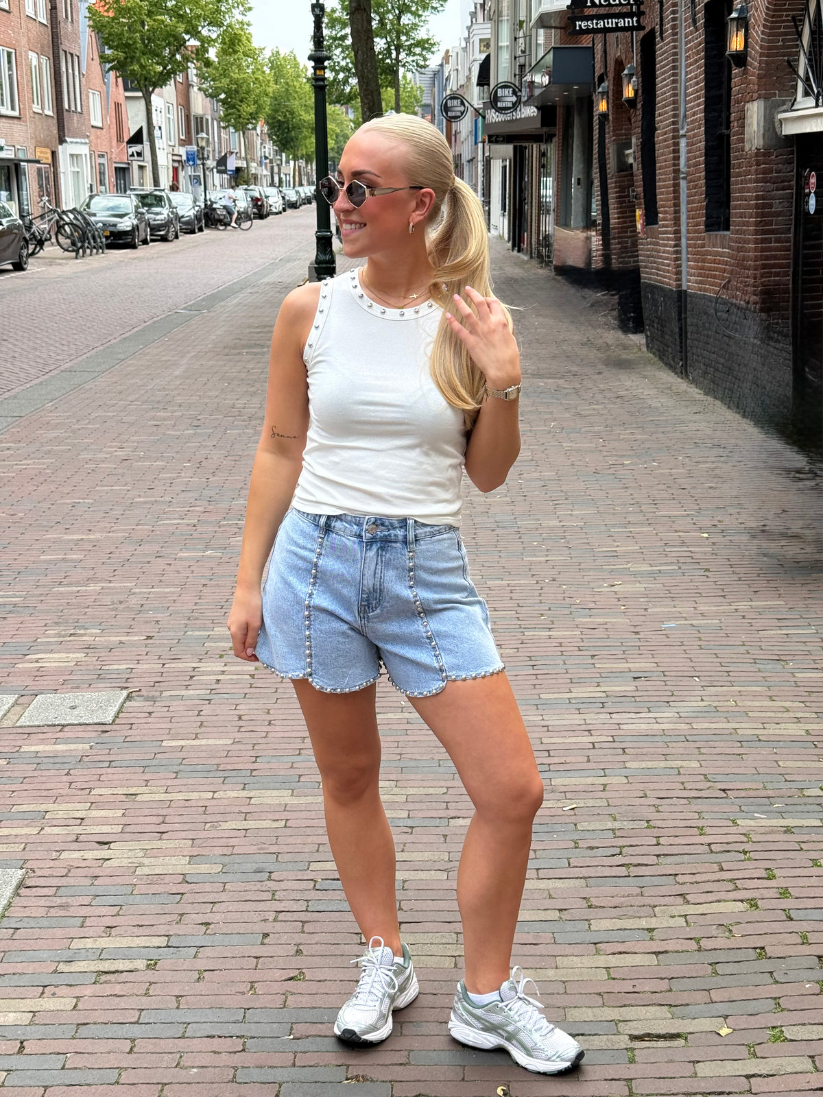 Milly Top - Wit