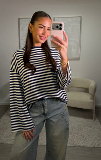 Lou Shirt - Blue White