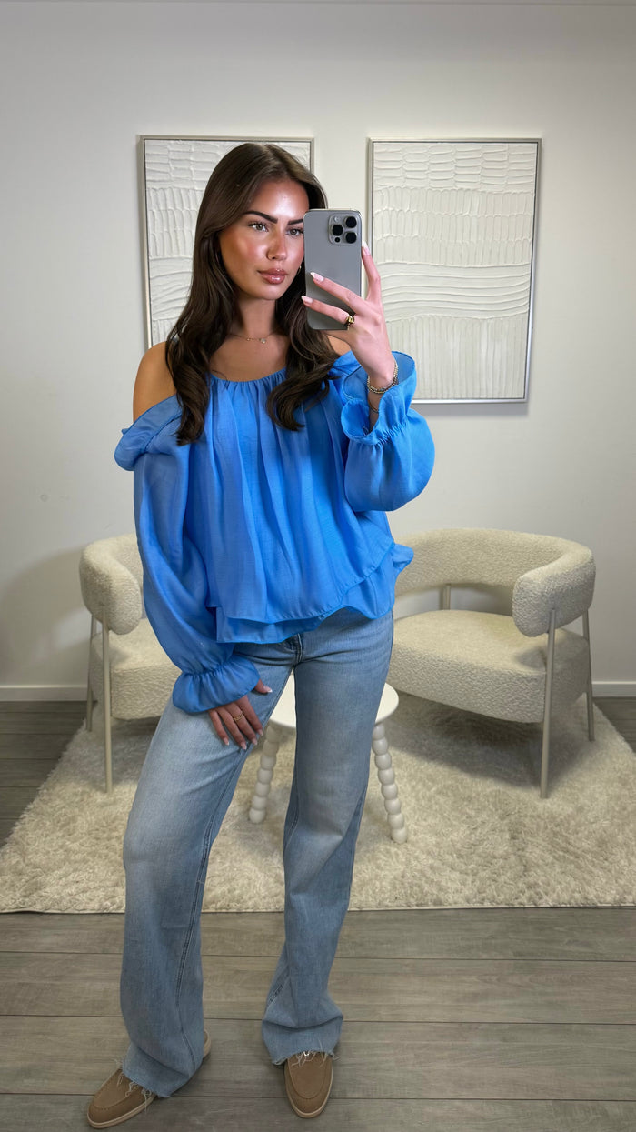 Rosie Blouse - Blue