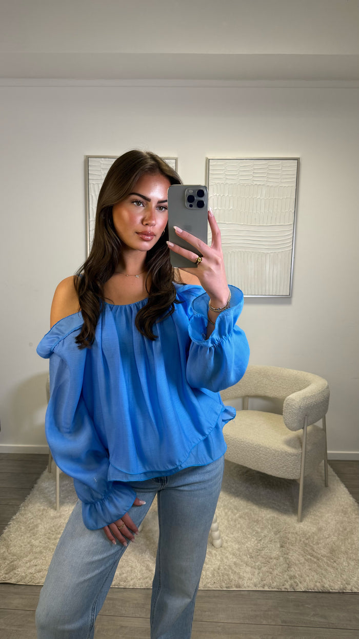 Rosie Blouse - Blue