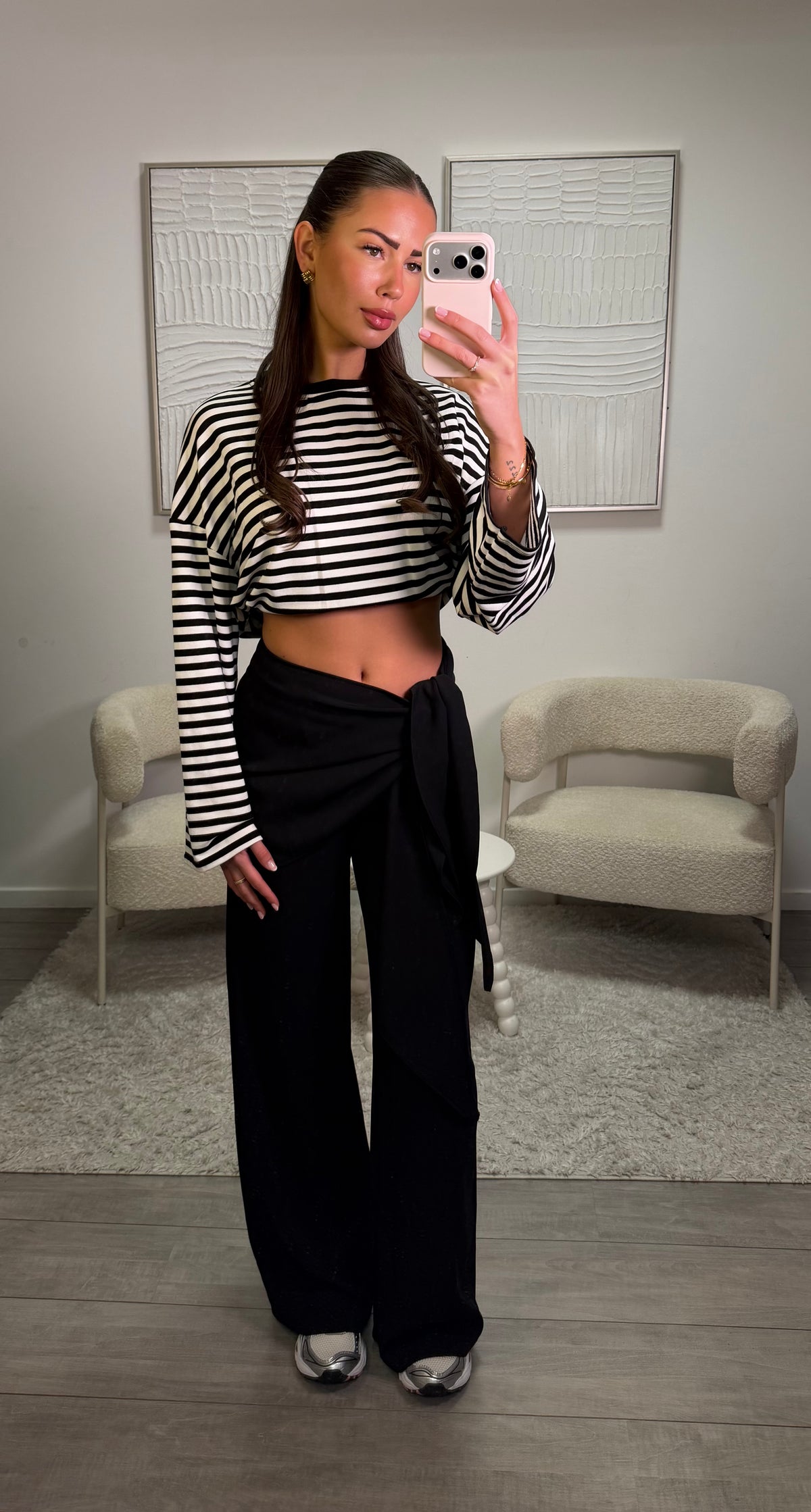 Lou Shirt - Black White