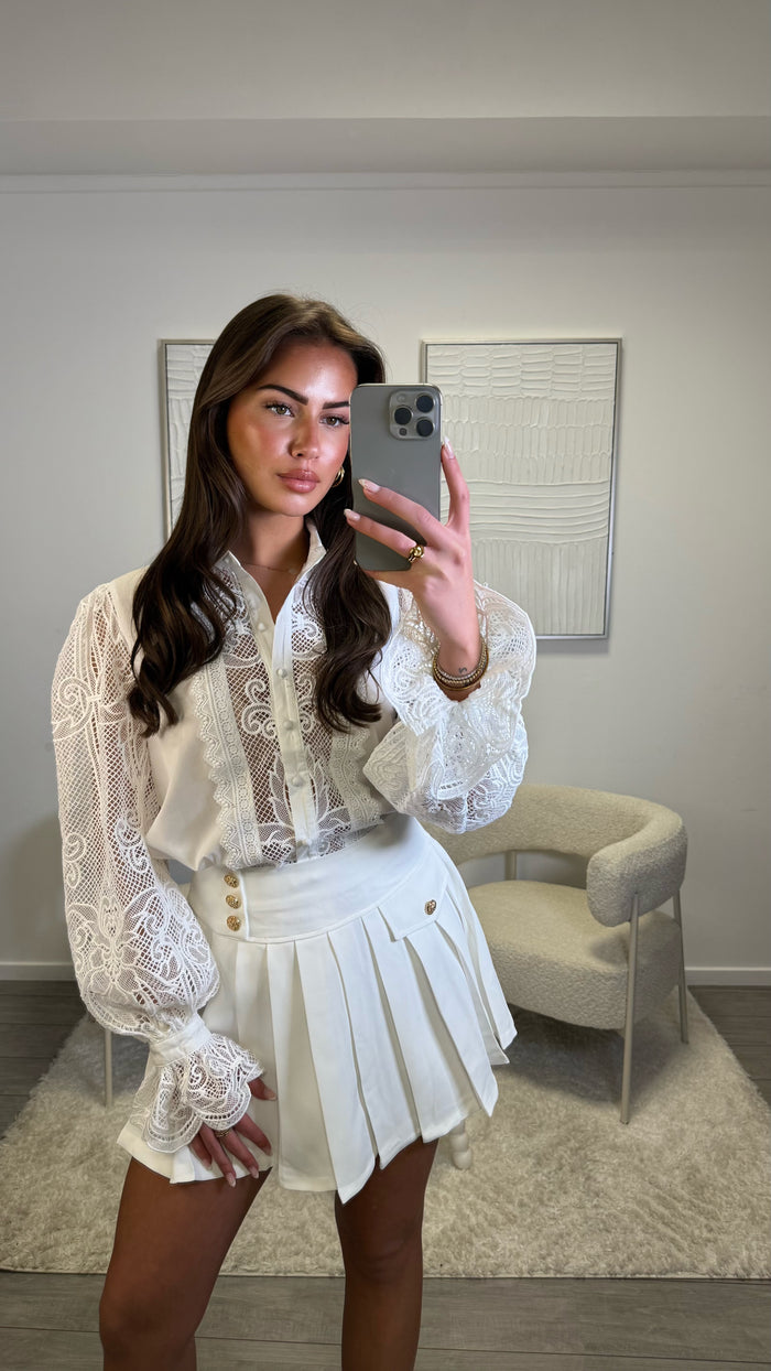 Chloe Blouse - White