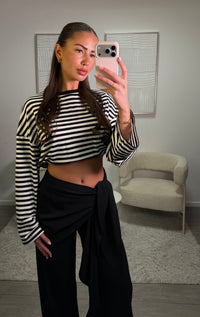 Lou Shirt - Black White