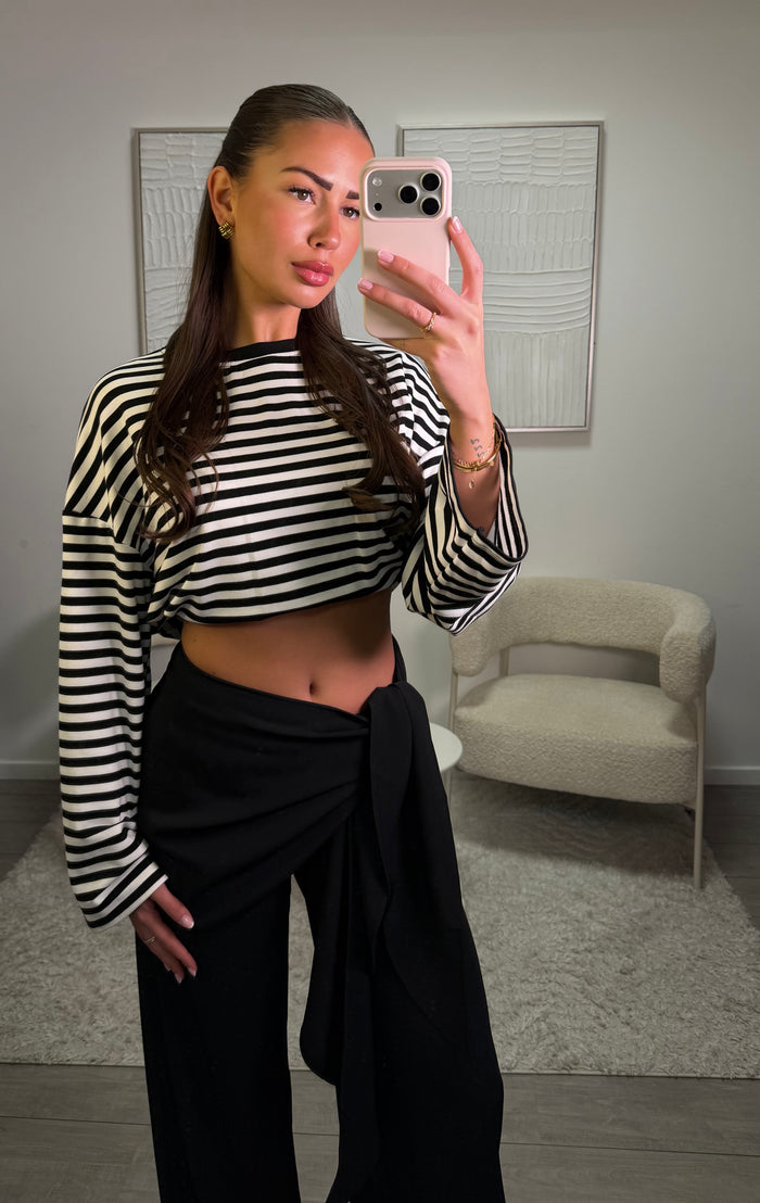 Lou Shirt - Black White