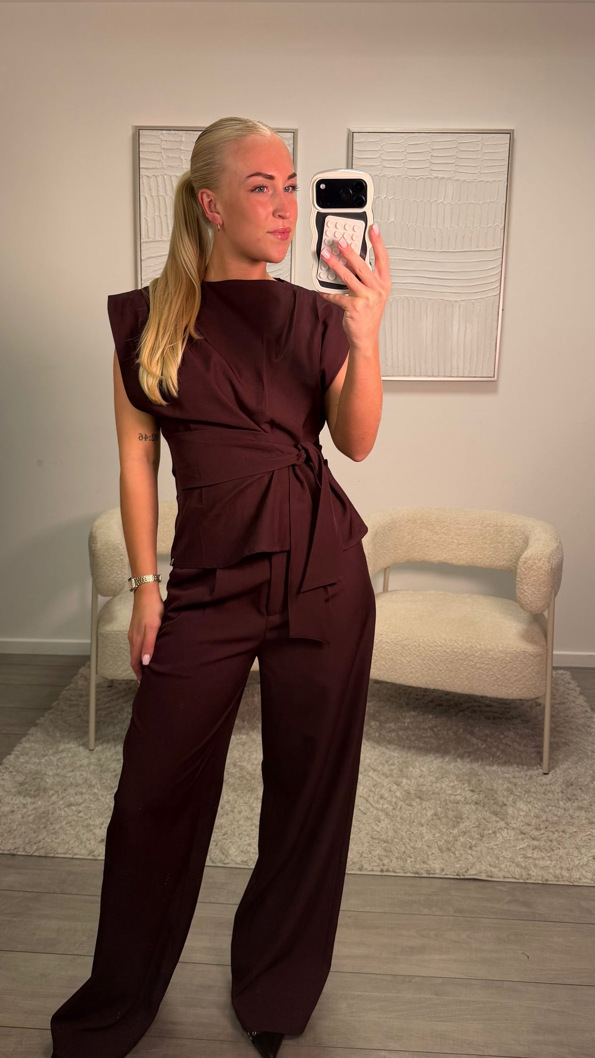 Nova Pantalon - Bordeaux