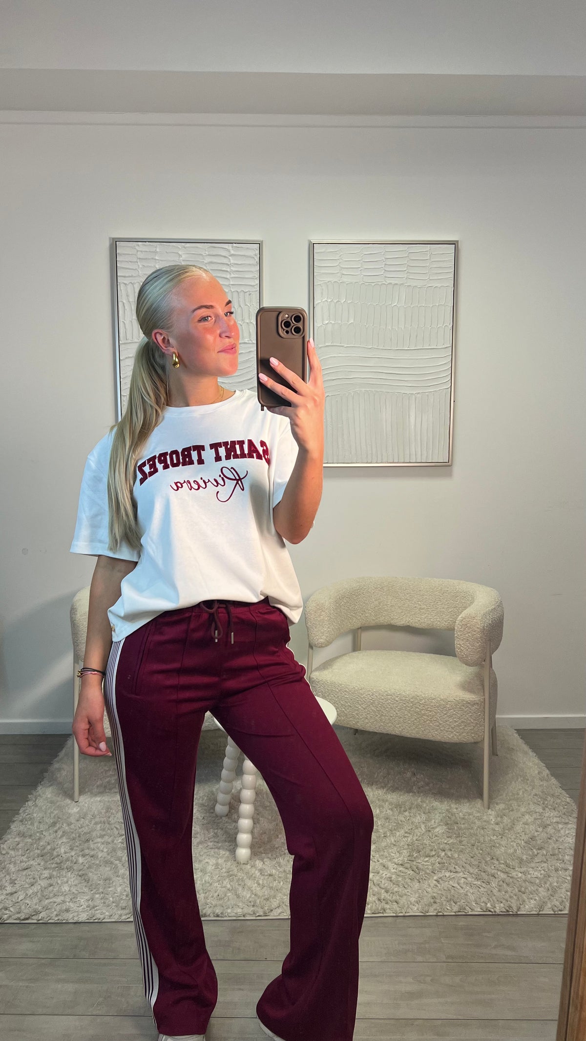 Lily Pants - Burgundy