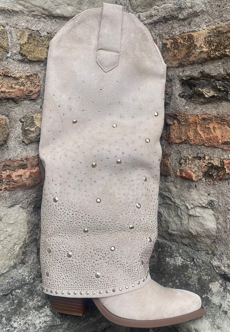 Sacha Boots - Beige