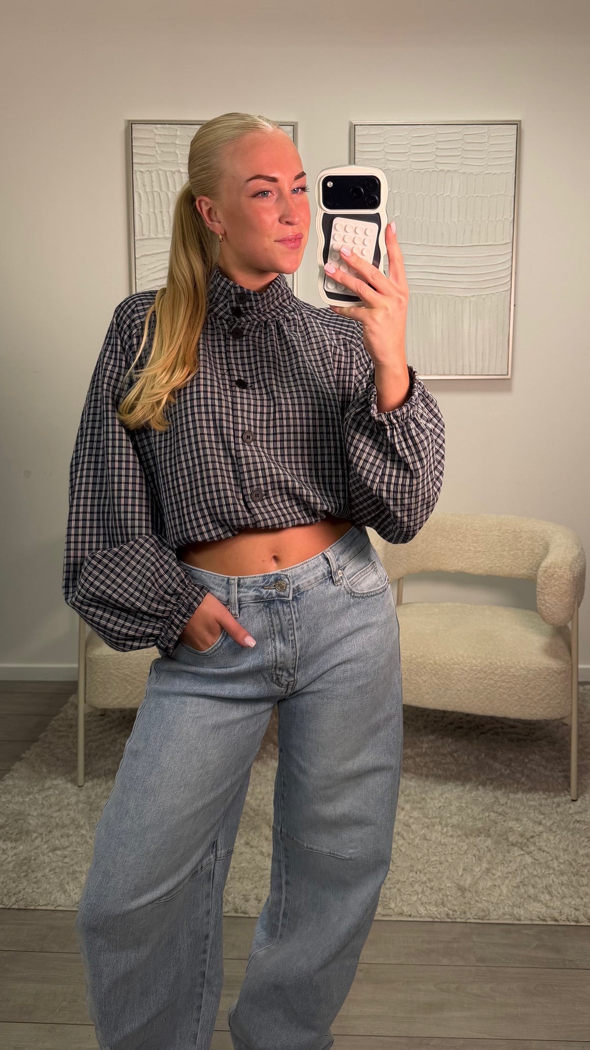 Pippa Blouse - Blauw