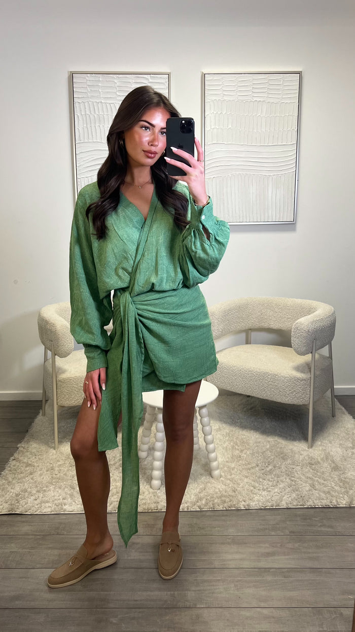 Chrisje Dress - Green