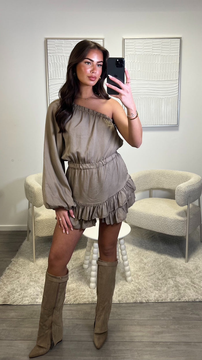 Malin Playsuit - Khaki