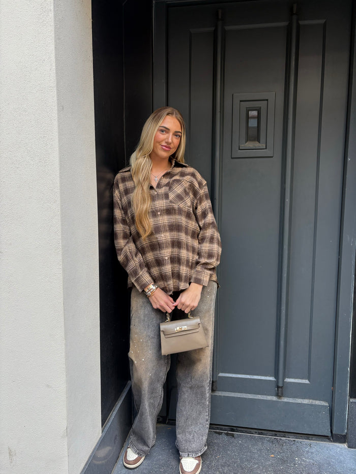 Zen Blouse- Bruin