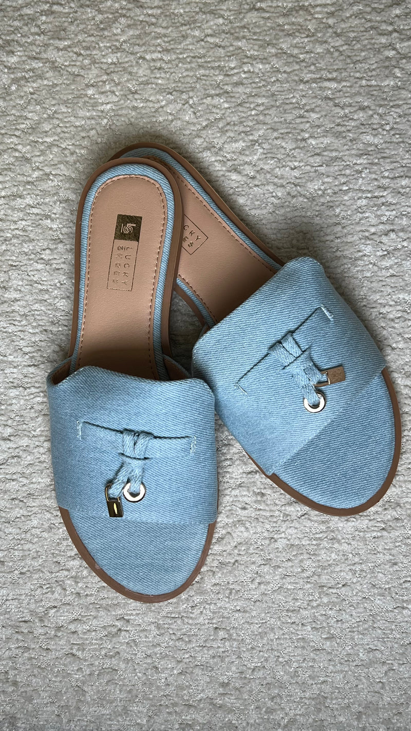 Noor Sandal - Jeans