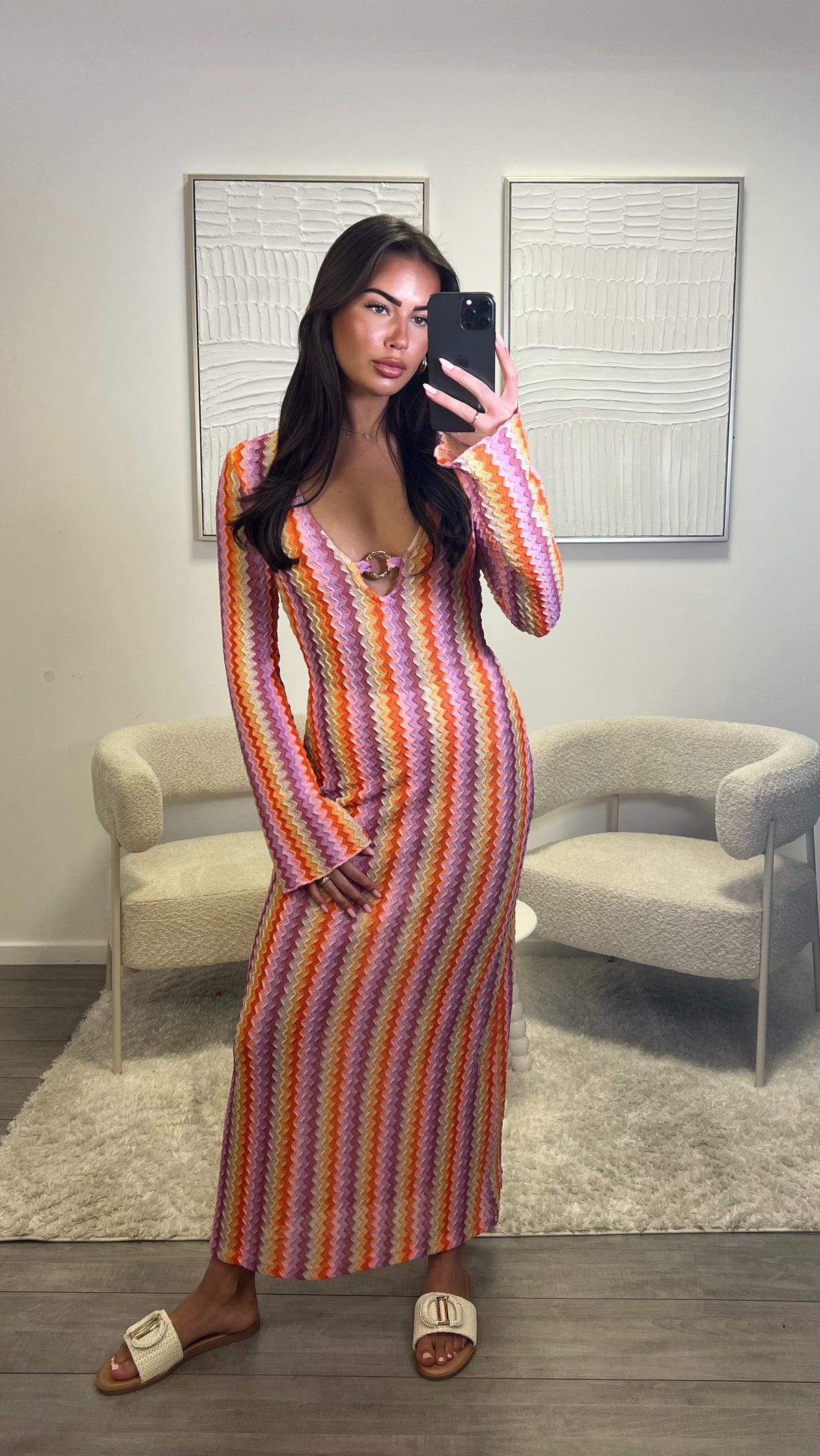 Halo Dress - Pink