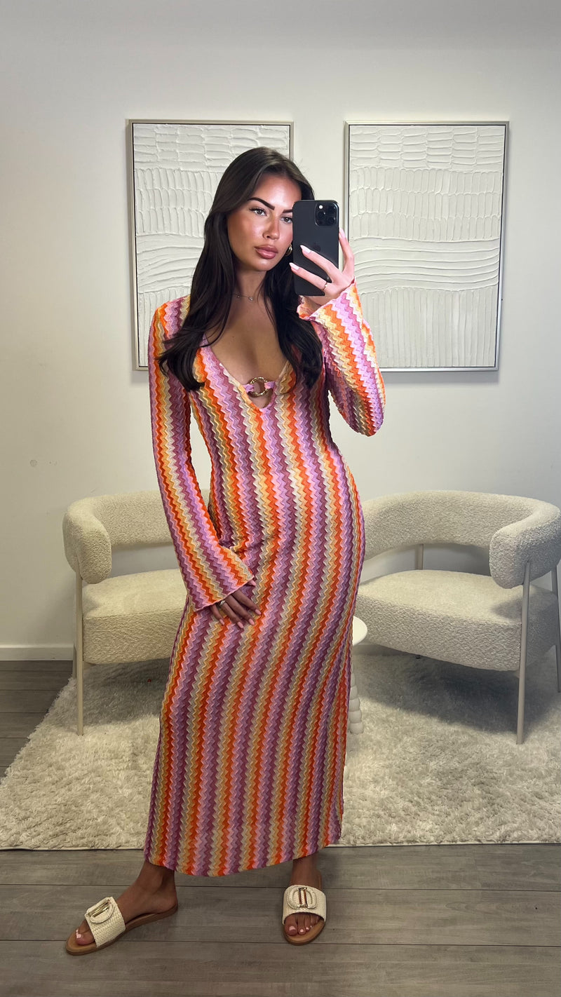 Halo Dress - Pink