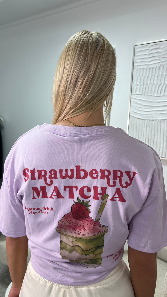 Matcha Tshirt - Purple