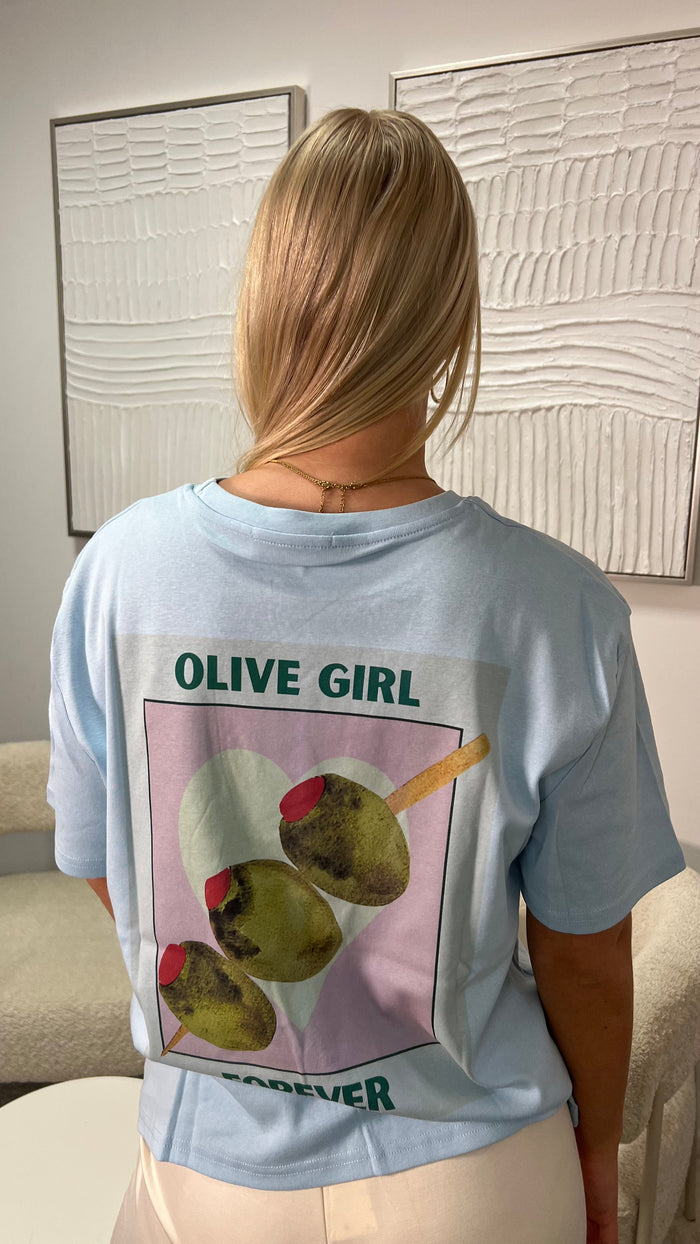 Olive Girl Tshirt - Blue