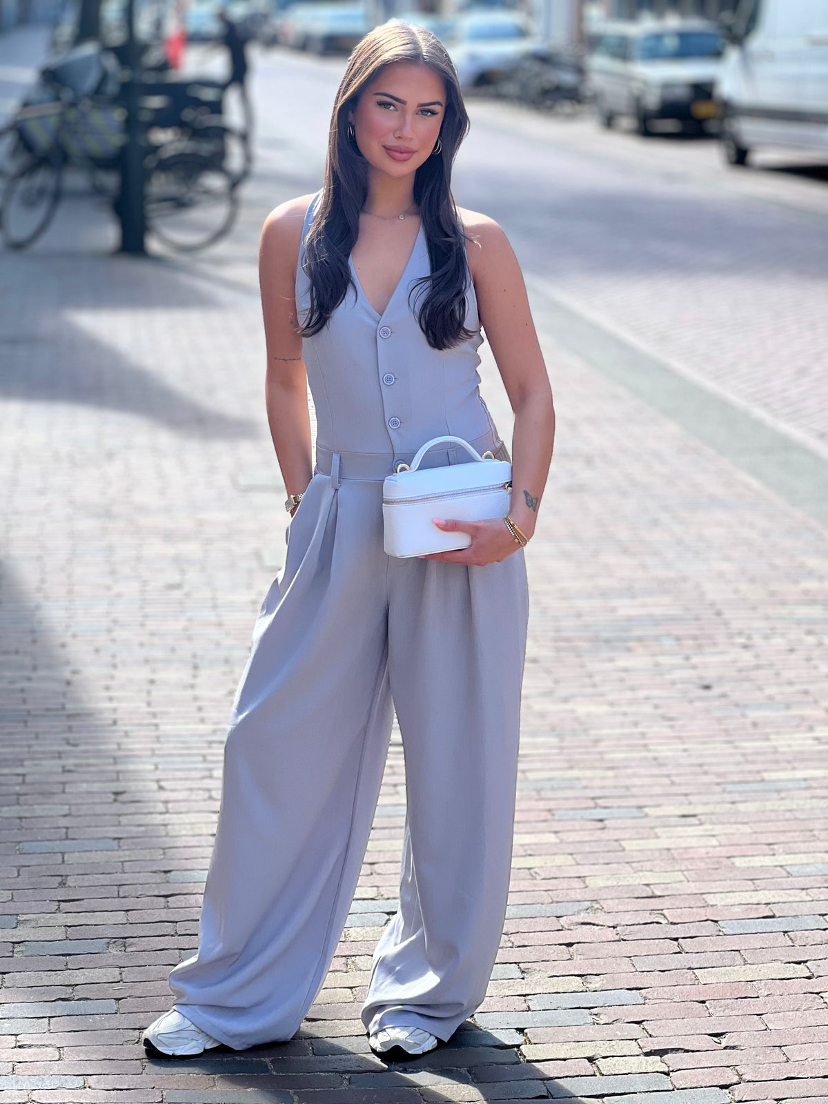 Eliane Jumpsuit - Grey