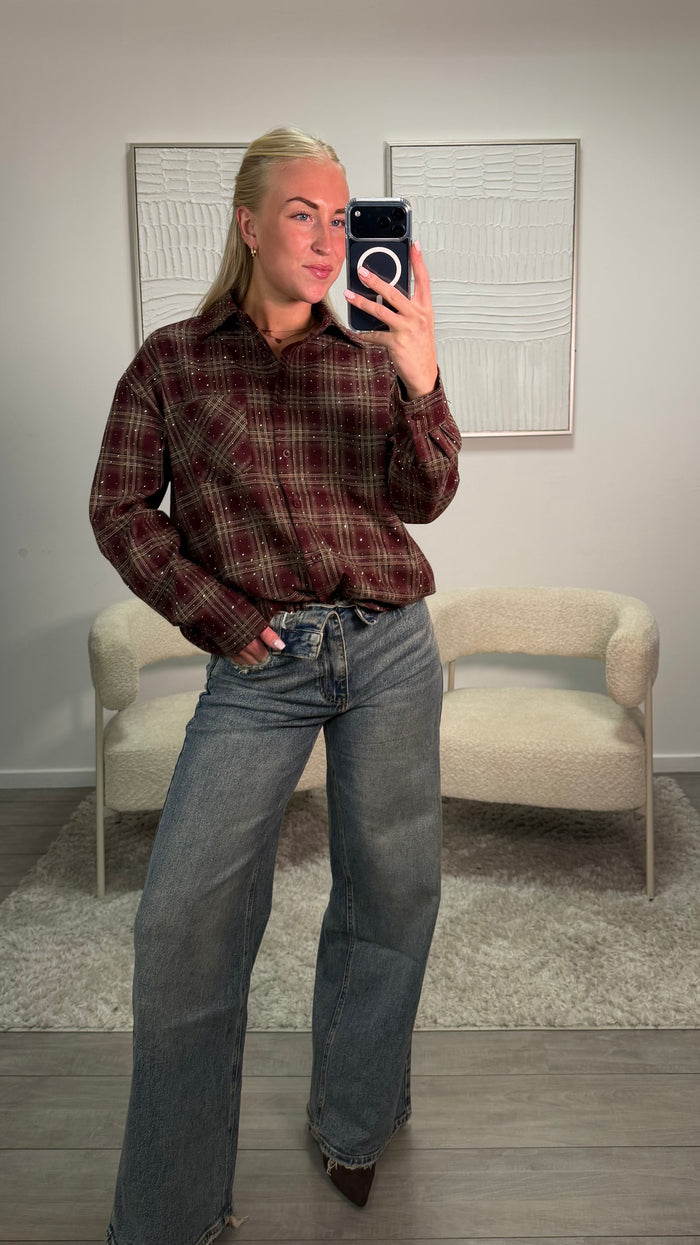 Ayla Blouse - Bordeaux