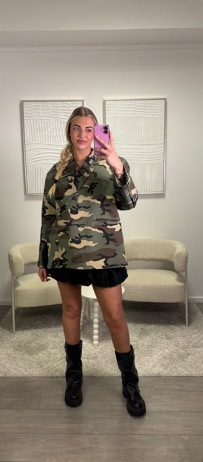 Axelle Blazer - Camouflage