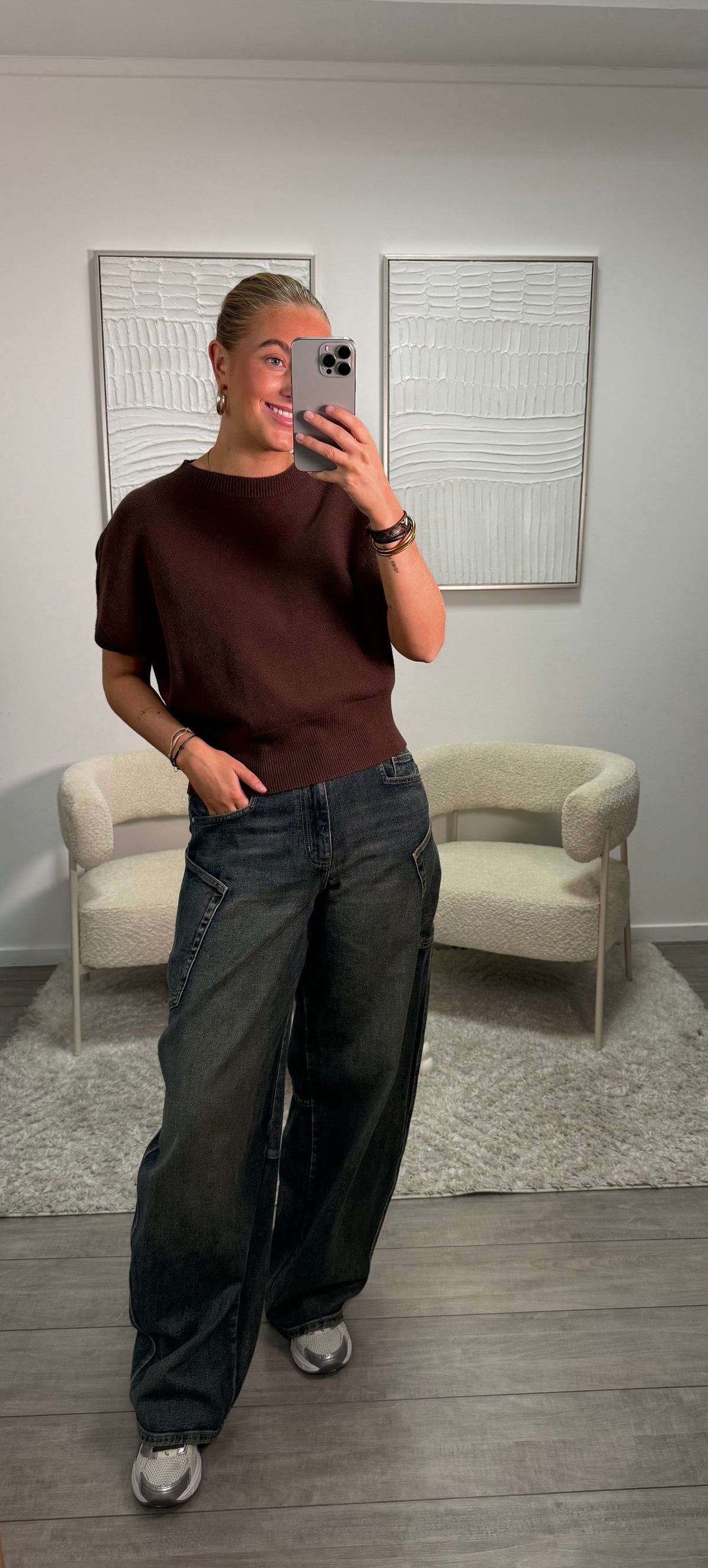 Maud Top - Chocolate