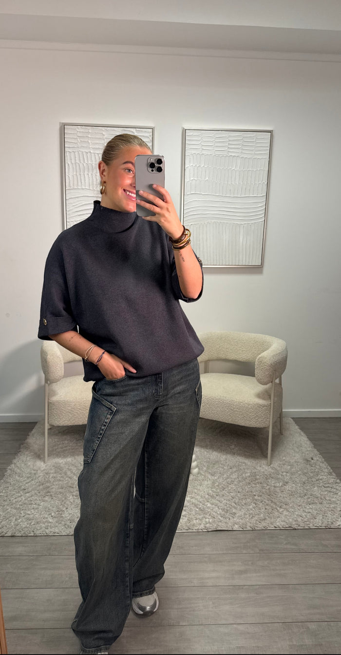 Lieke Top - Dark Grey