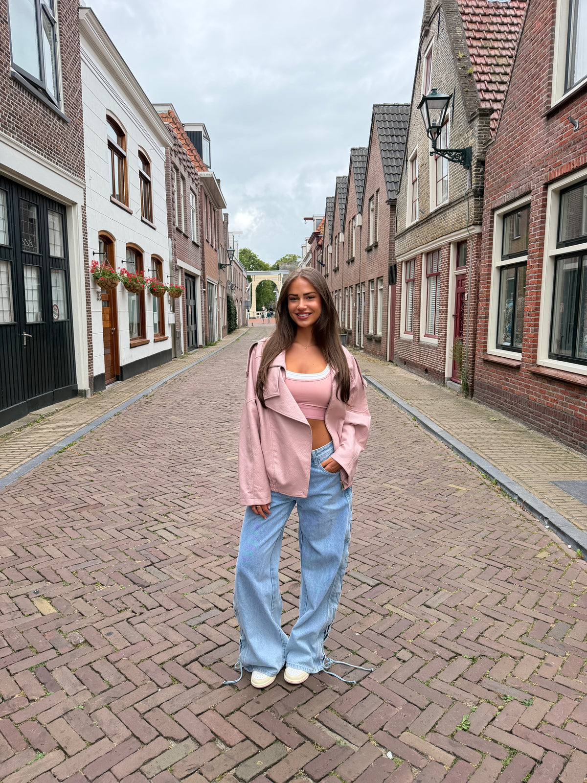 Lola Mid Waist Jeans - Blauw