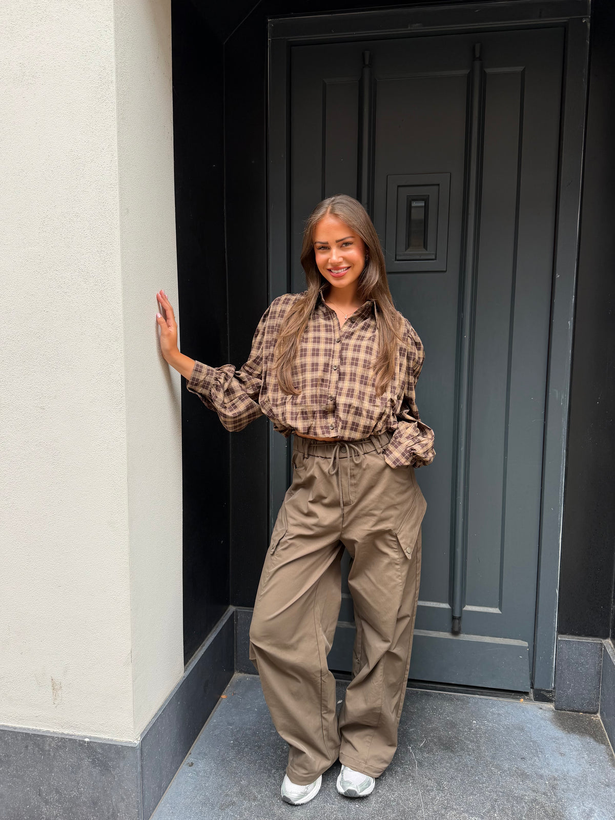 Ellie Cargo Broek - Khaki