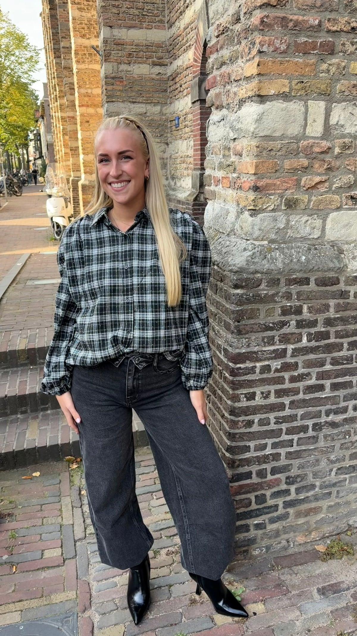 Isa Blouse - Zwart